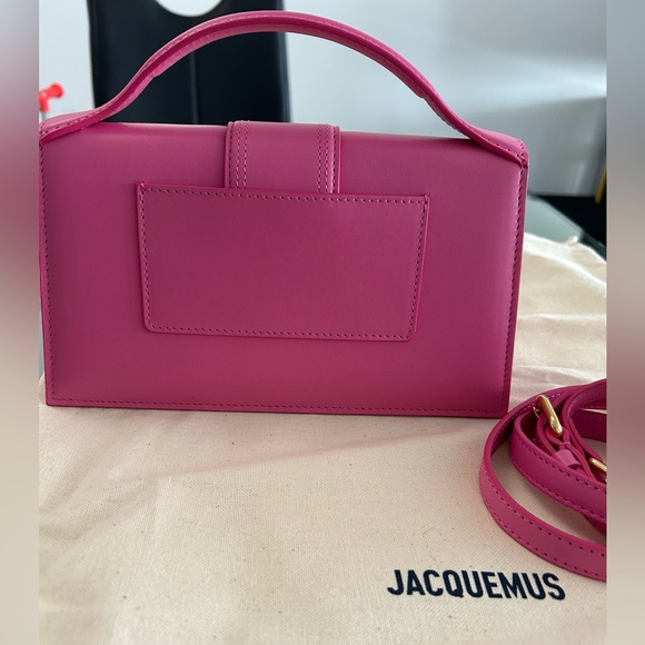 Jacquemus Vibrant Pink Le Grand Bambino Bag - Picture 4 of 5